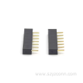 2.54mm Pitch Female Header Connector 7P